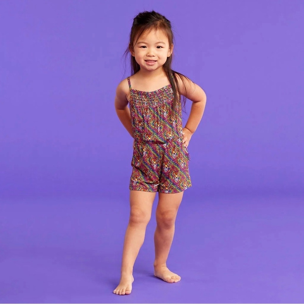 Posh Peanut Lisa Frank Hunter Jumpsuit NWT 3T-4T